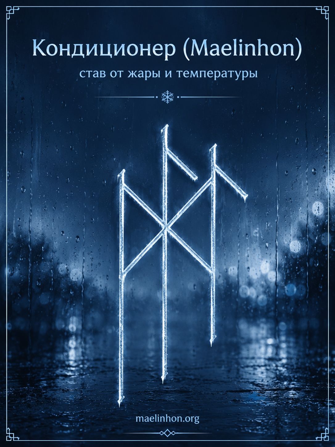 руны от жары для дождя кондиционер