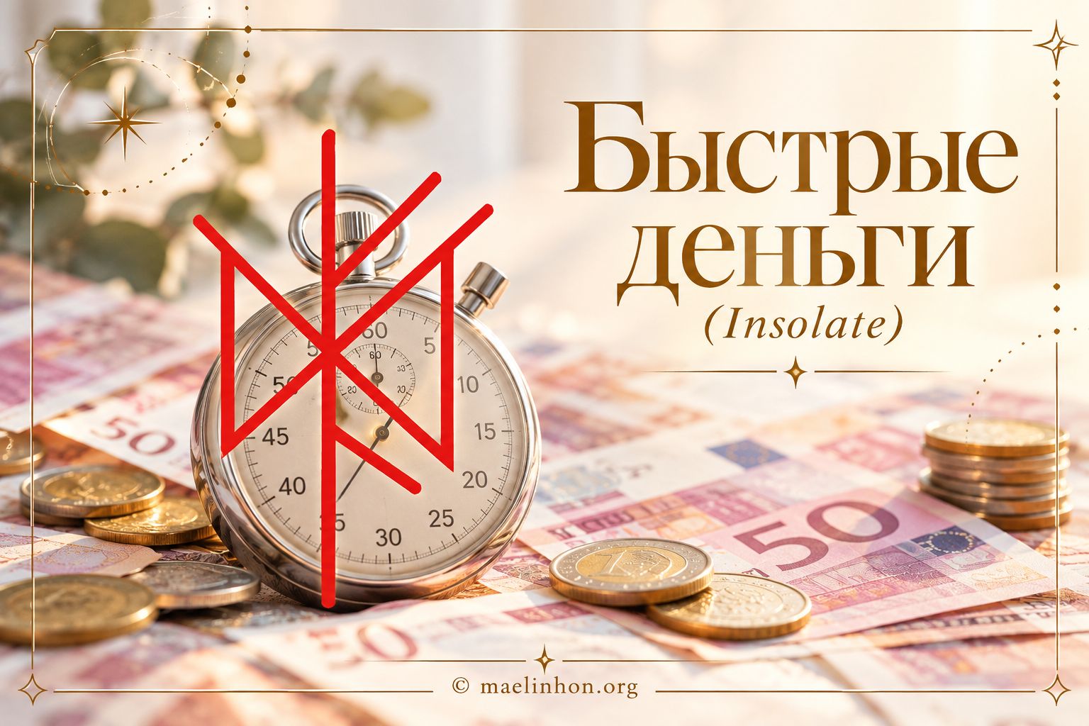Руны быстрый заработок деньги