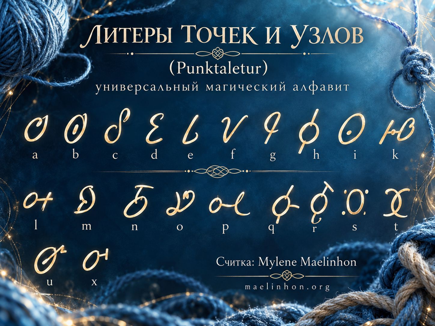 литеры точек и узлов punktaletur