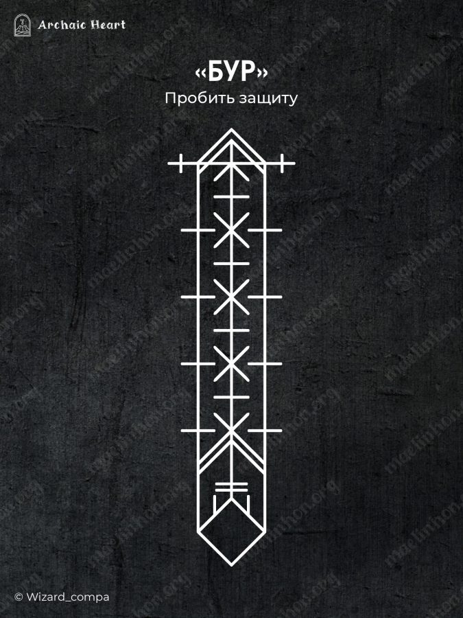 Рунический став для пробития защиты