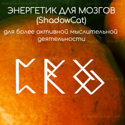рунический став для мозга